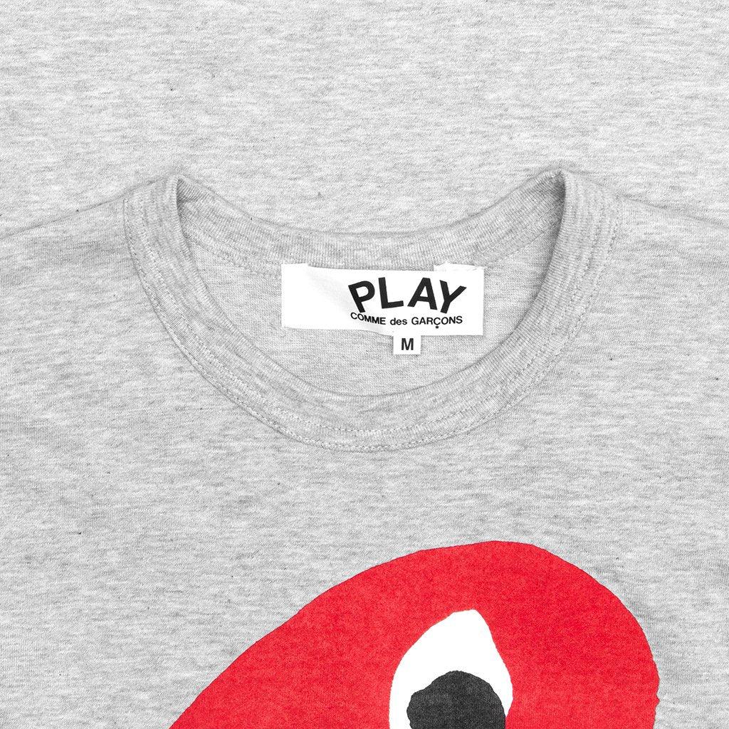 Sideways Logo L/S Tee - Grey Male Product Image