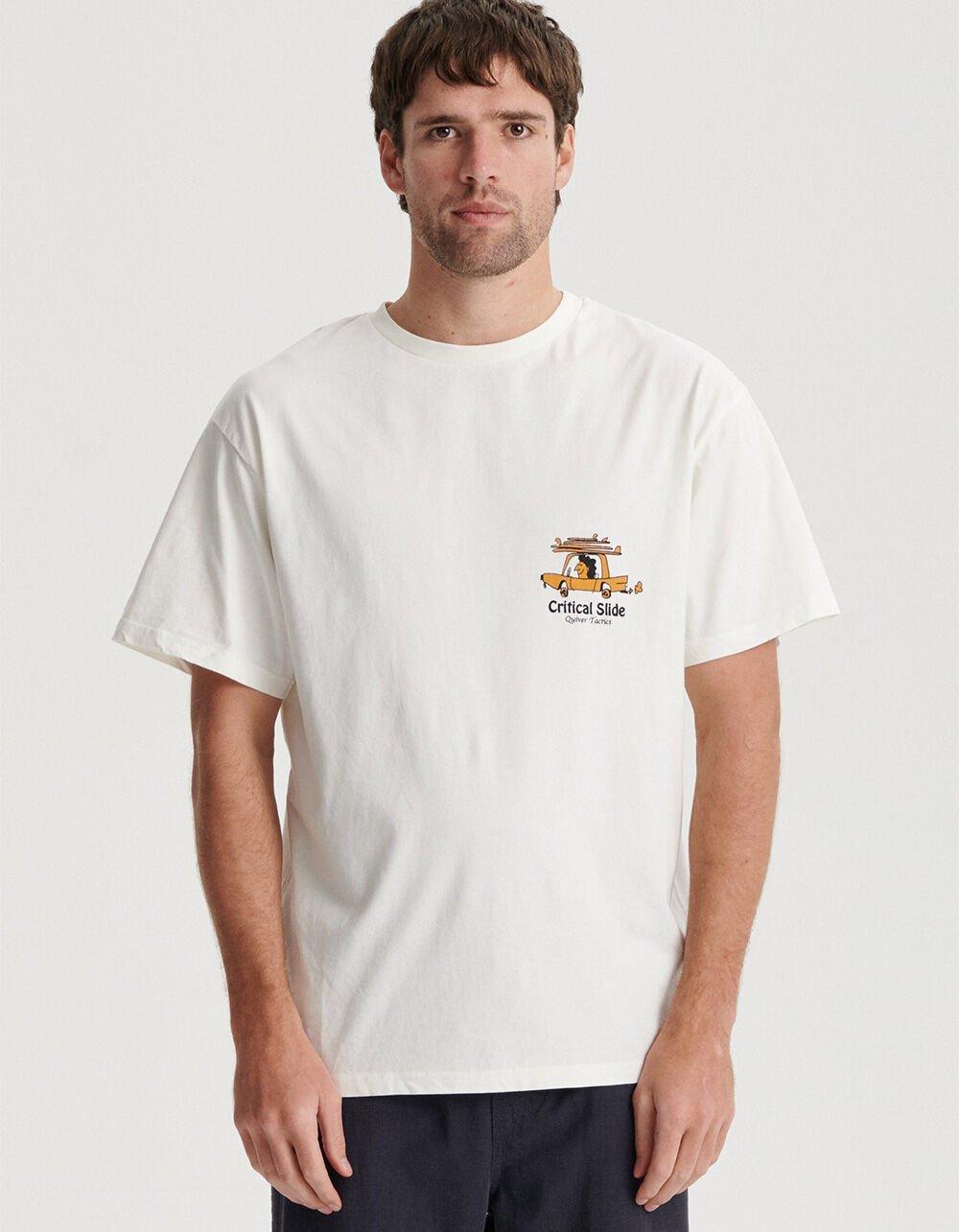 THE CRITICAL SLIDE SOCIETY Tactics Mens Tee - WHITE Product Image
