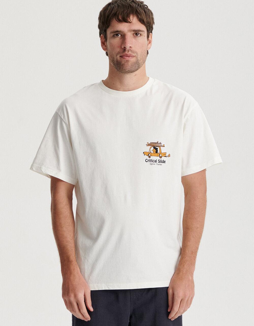 THE CRITICAL SLIDE SOCIETY Tactics Mens Tee - WHITE Product Image