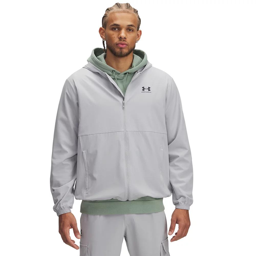 Men's Under Armour Vibe Woven Hooded Windbreaker Jacket,  Product Image