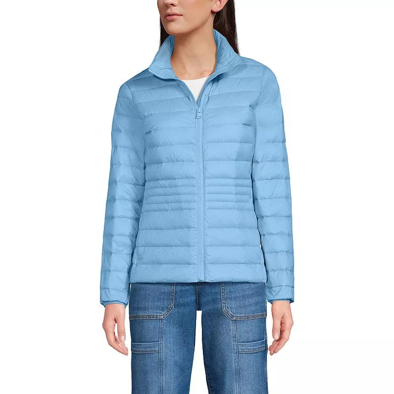 Women's Lands' End Wanderweight Midweight Down Jacket,  Product Image