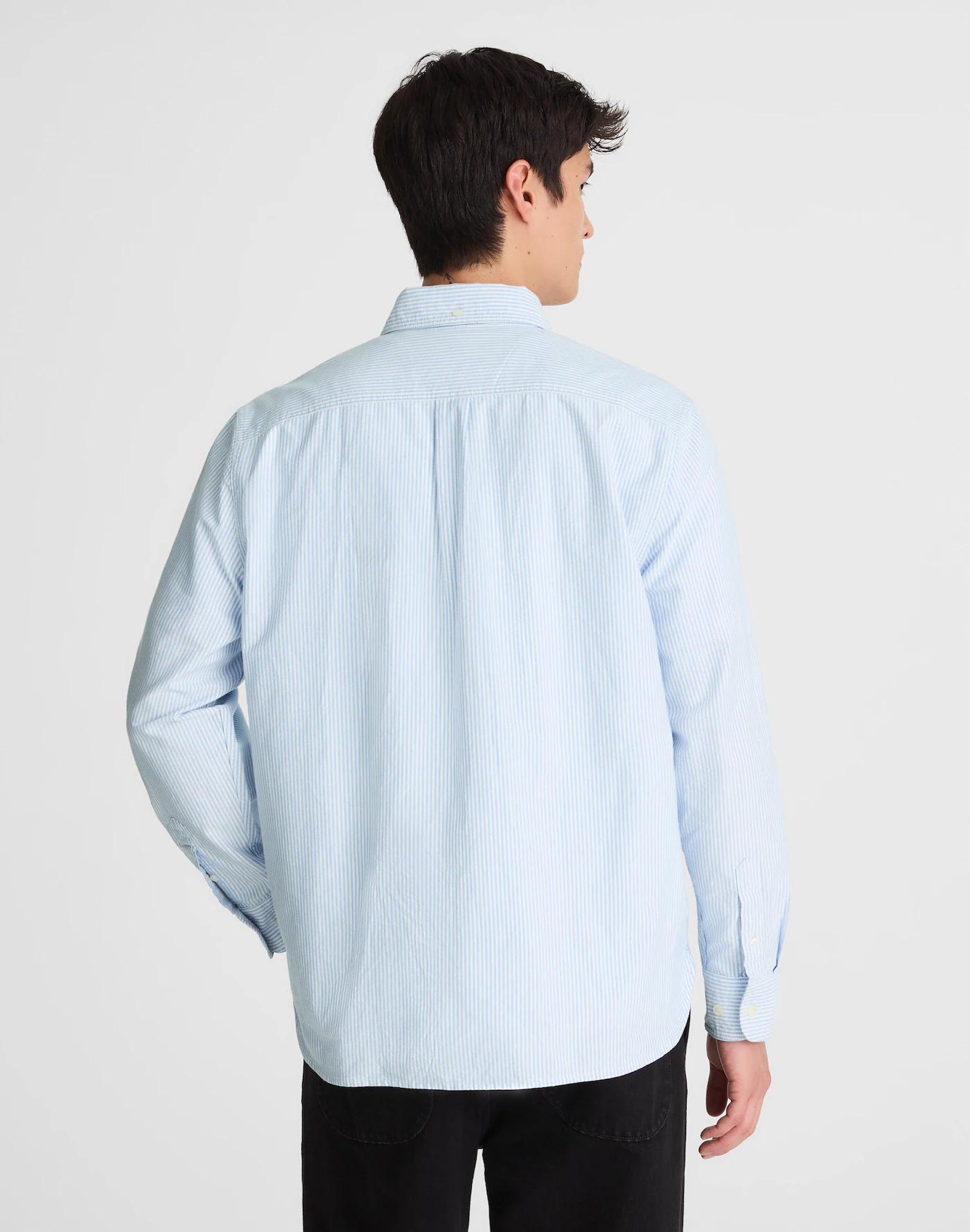 Oxford Stripe Work Shirt Product Image