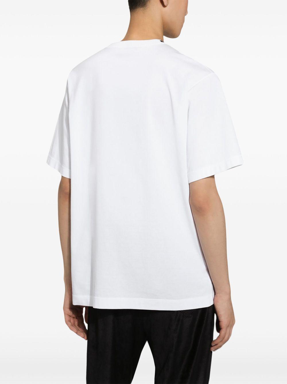 embroidered logo t-shirt  Product Image