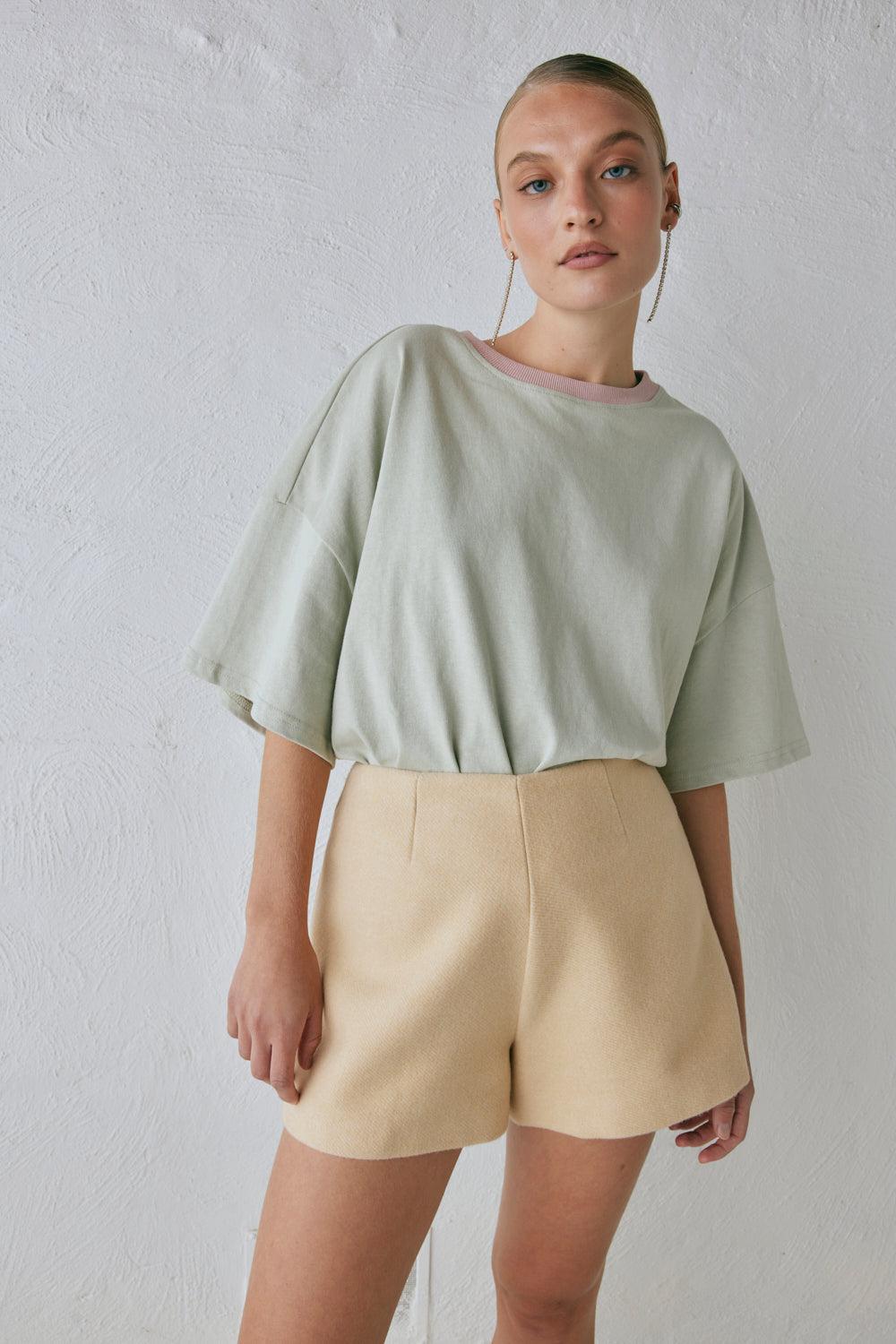 Nada Shorts Butter Product Image