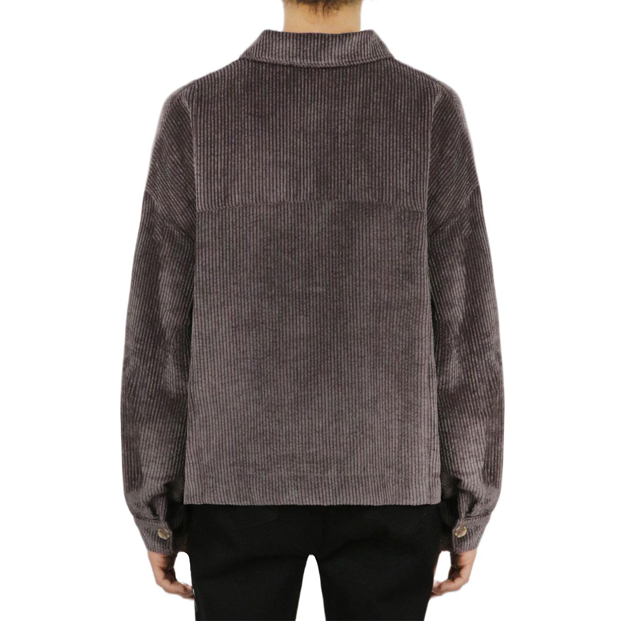 Velvet Corduroy Shacket Product Image