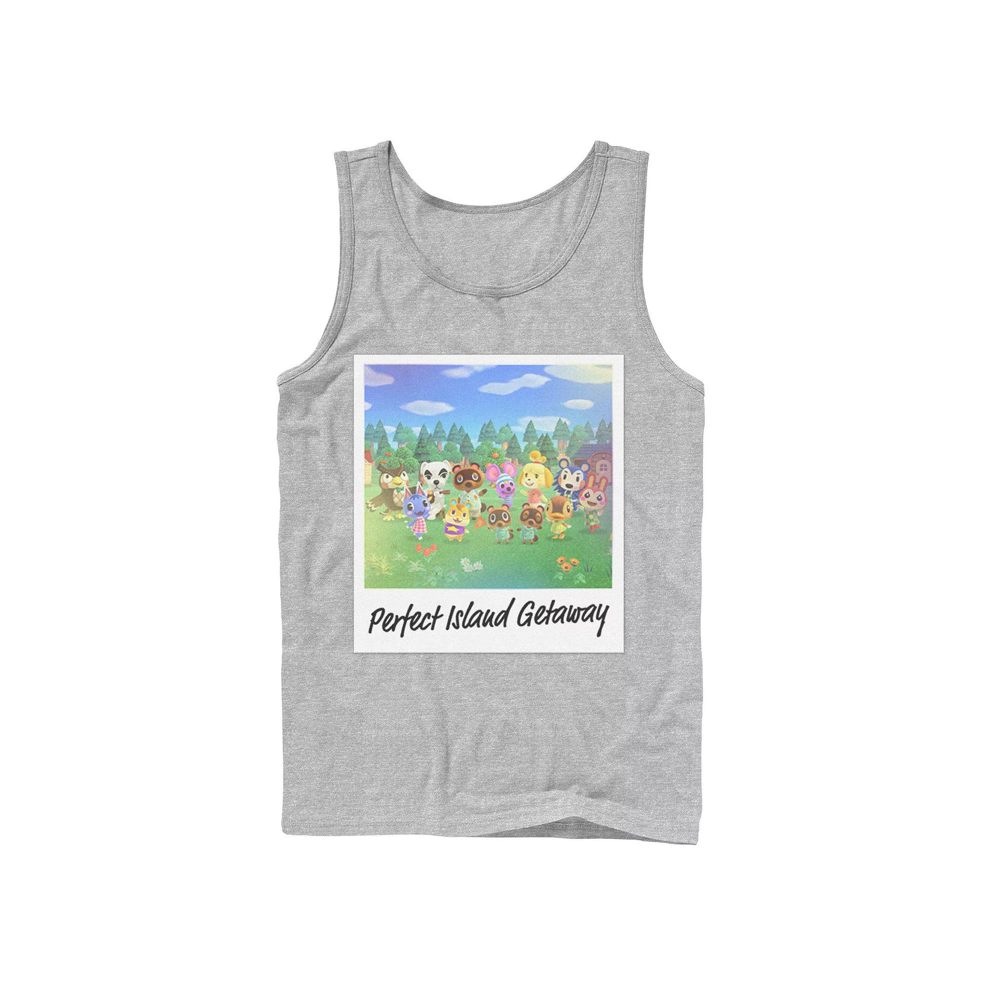 Men's Animal Crossing: New Horizons Perfect Island Getaway Tank Top,  Product Image