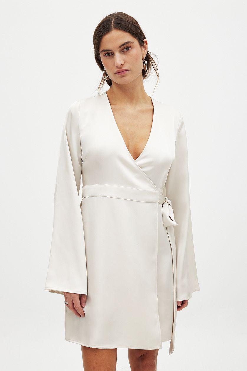 Tie Waist Flowy Mini Dress Product Image