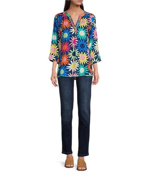 KUT from the Kloth Stevie High Rise Straight Leg Jean Product Image