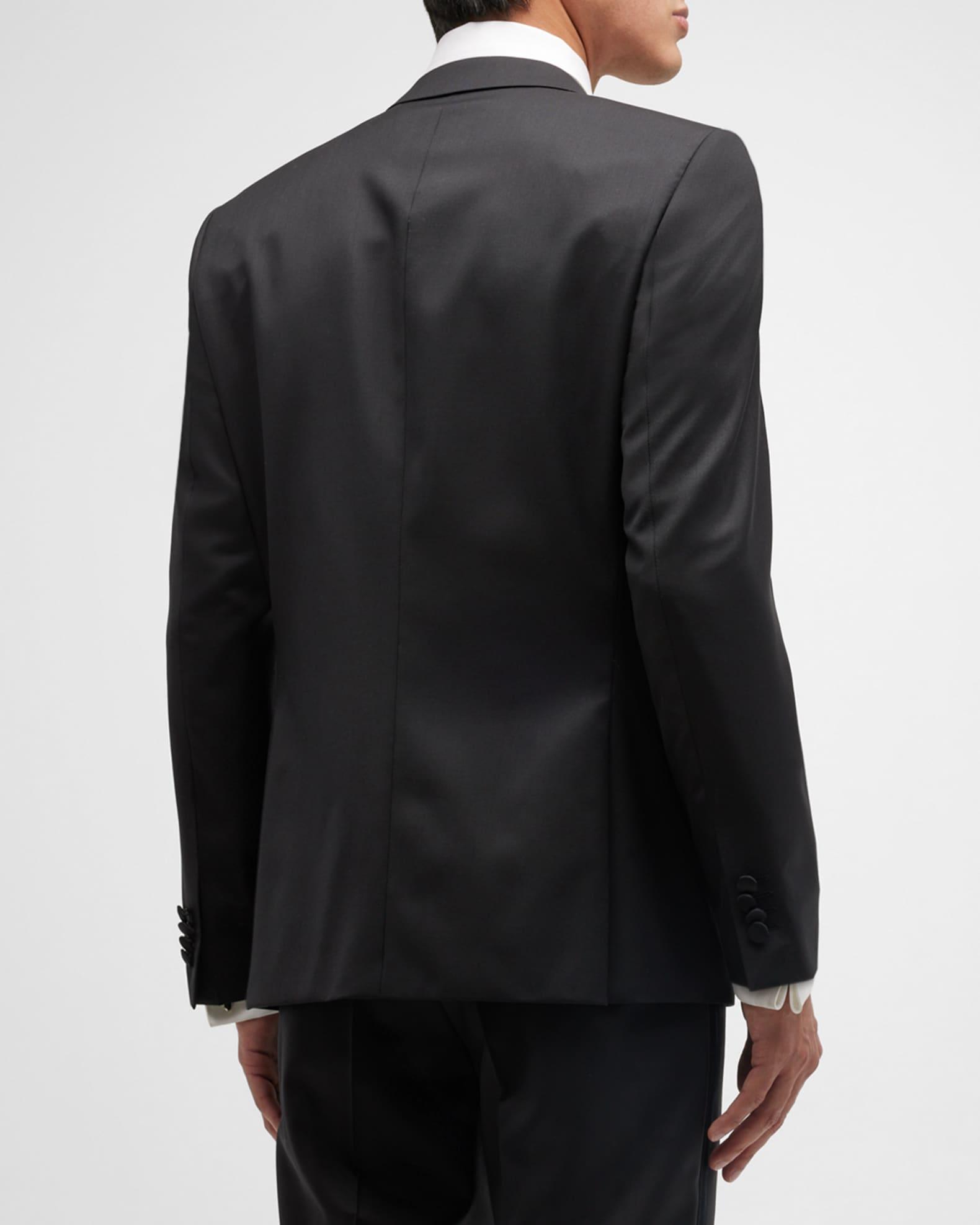 Men's Halven Gentry Satin Lapel Wool Two-Piece Tuxedo Product Image