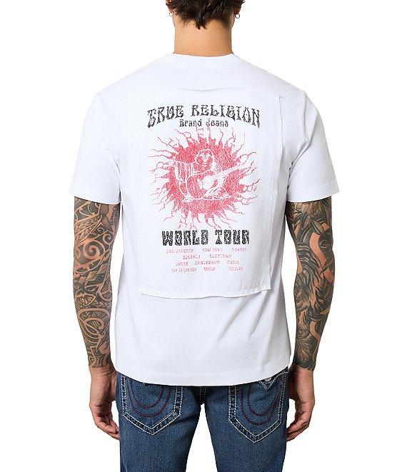 True Religion Blazing Tour Short Sleeve Graphic T-Shirt Product Image