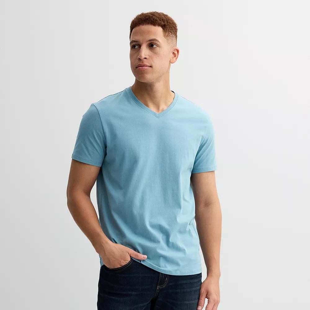 Men's Apt. 9® Premier Flex Short Sleeve V-Neck Tee,  Product Image