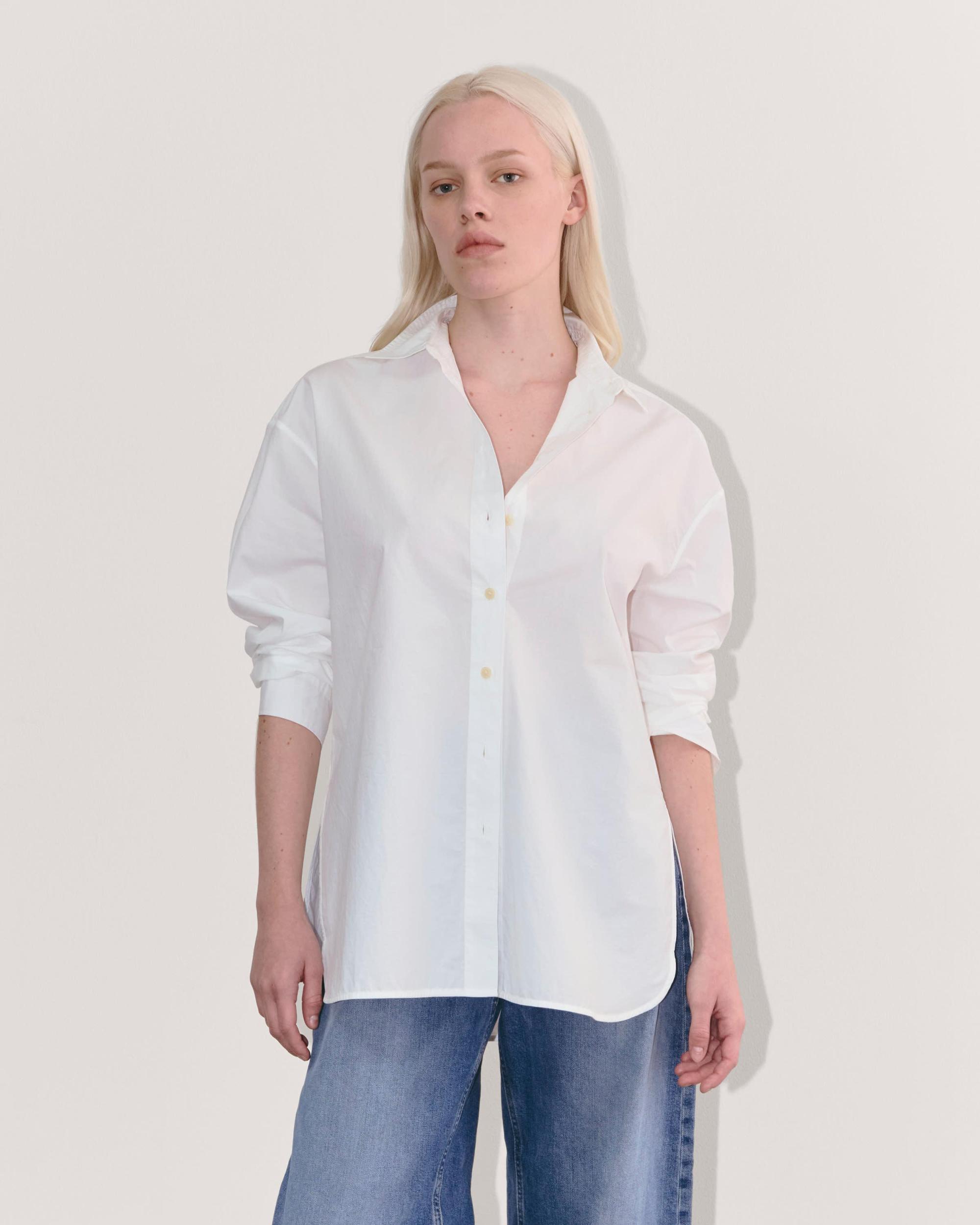 Womens Boyfriend Shirt in Ultrasoft Cotton by Everlane Product Image