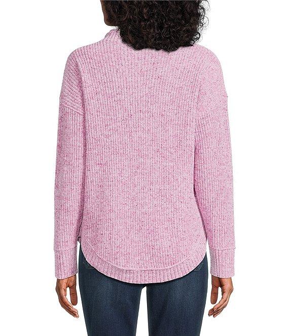 Westbound Long Sleeve Mock Neck Sweater Product Image