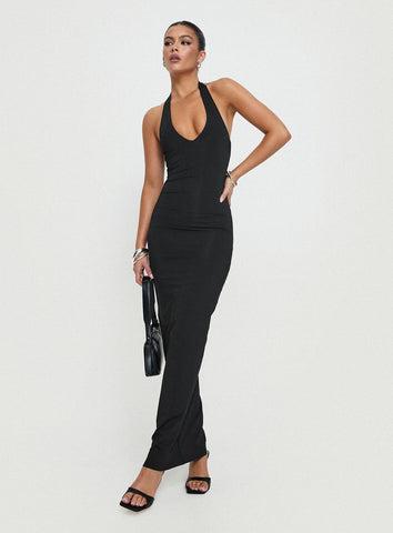Spicy Maxi Dress Black Product Image