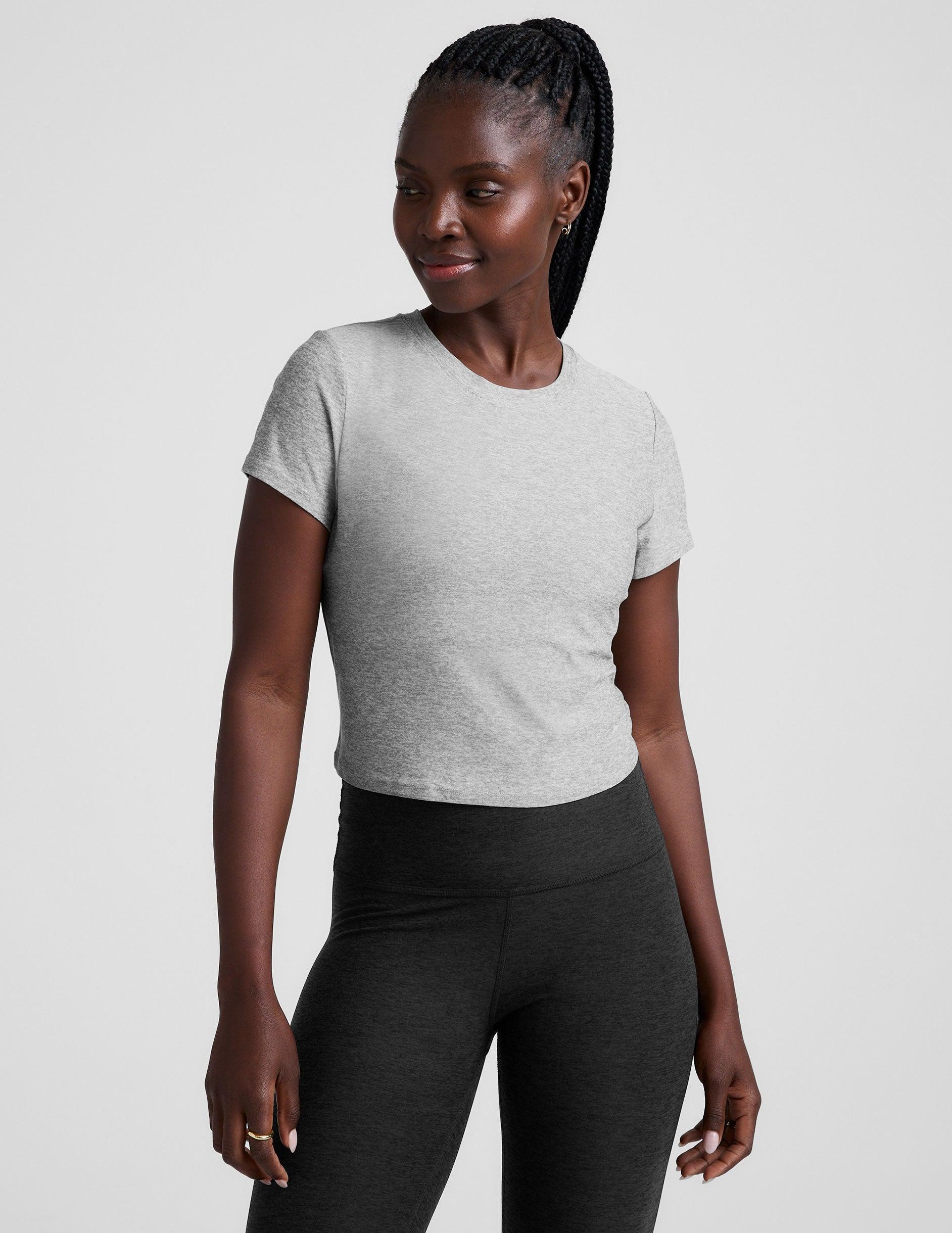 Featherweight Cropped Tee Product Image