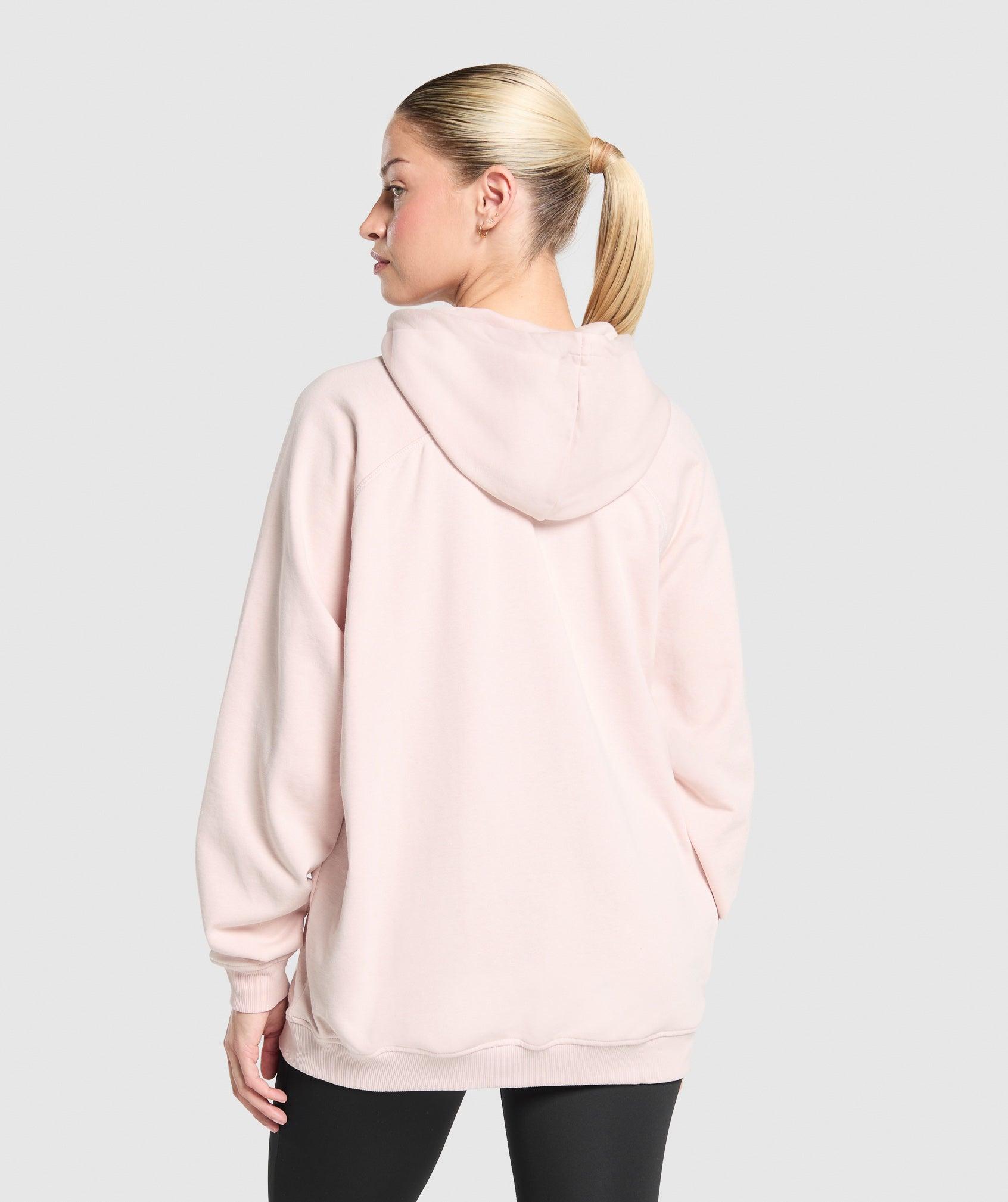 Gymshark Block Oversized Hoodie - Fair Pink Female Product Image