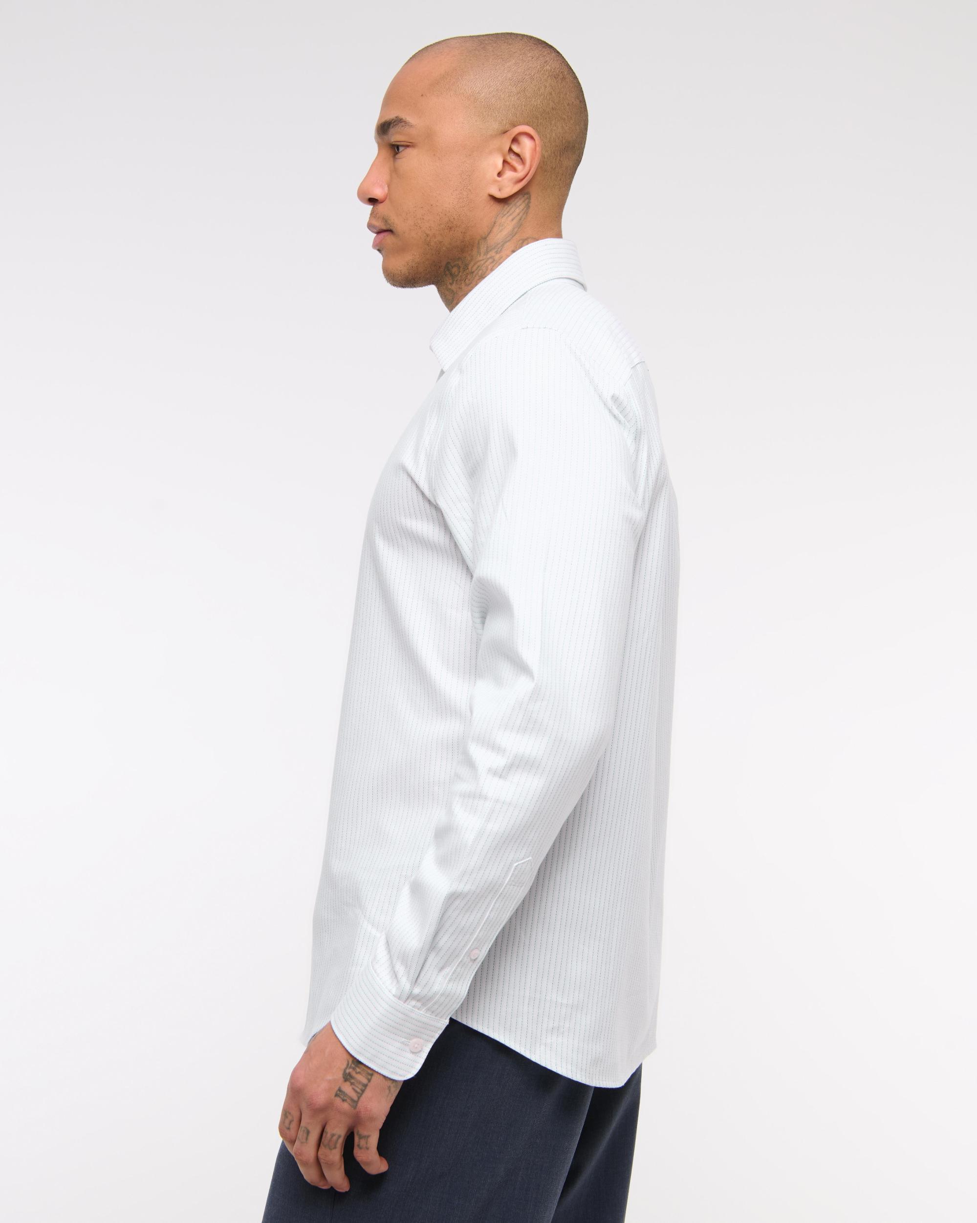 The A&F Collins Slim Suiting Shirt Product Image