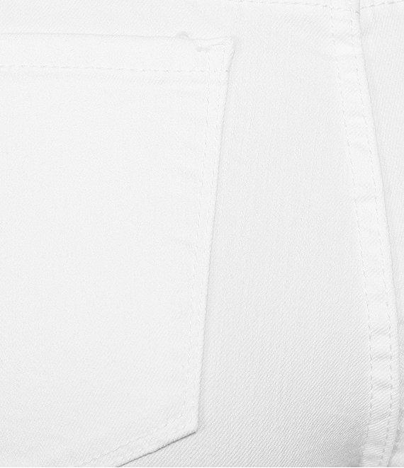 Code Bleu Chelsea High Rise Straight Leg Micro Snap Hem Jeans Product Image