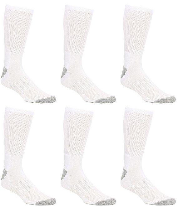 Gold Label Roundtree & Yorke Sport Performance Crew Athletic Socks 6-Pack Product Image