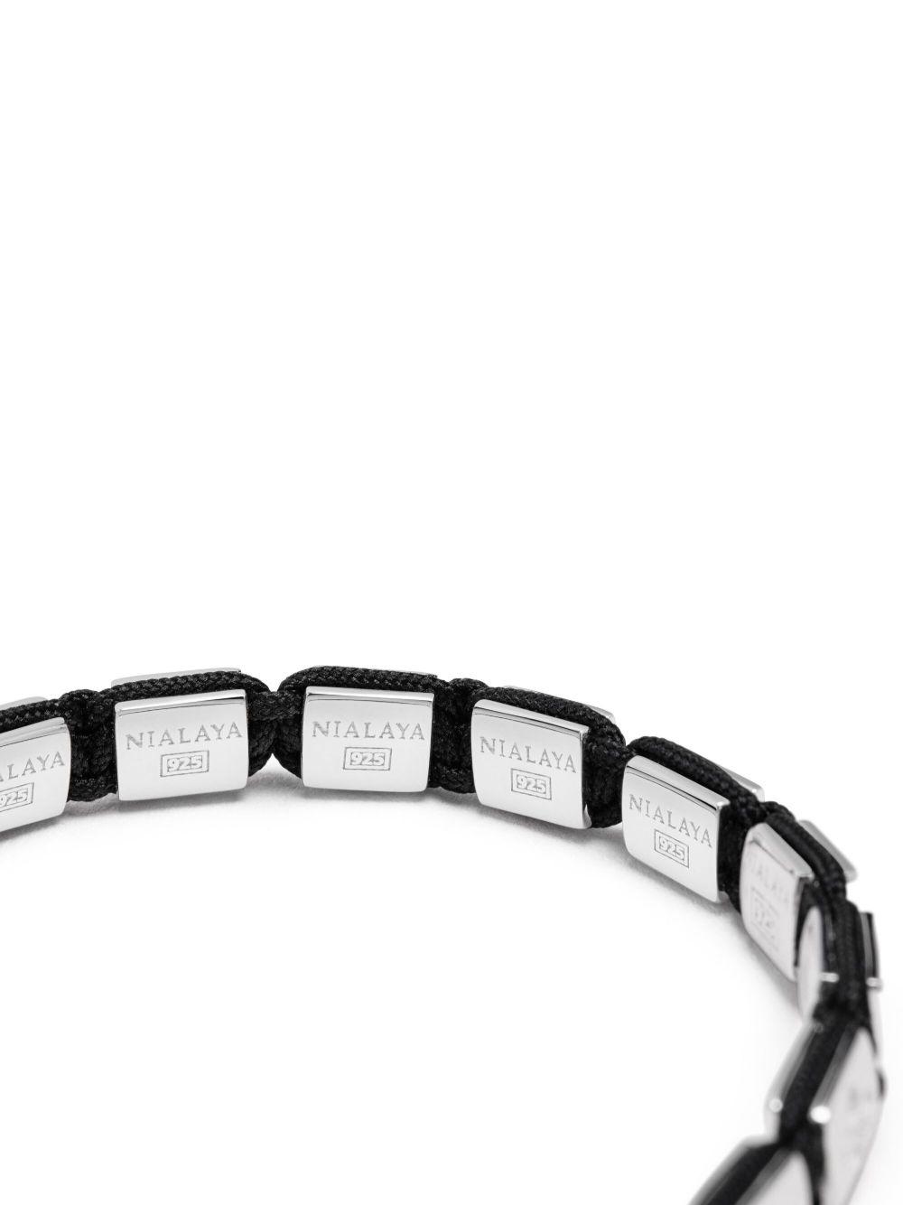 engraved beaded bracelet Product Image