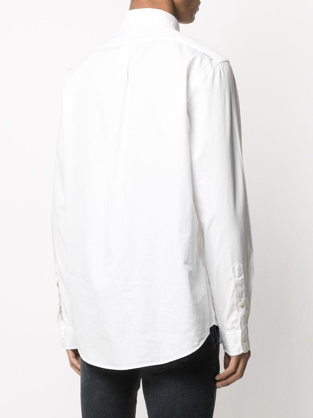 POLO RALPH LAUREN Long Sleeve Sport Shirt Clothing In White Product Image