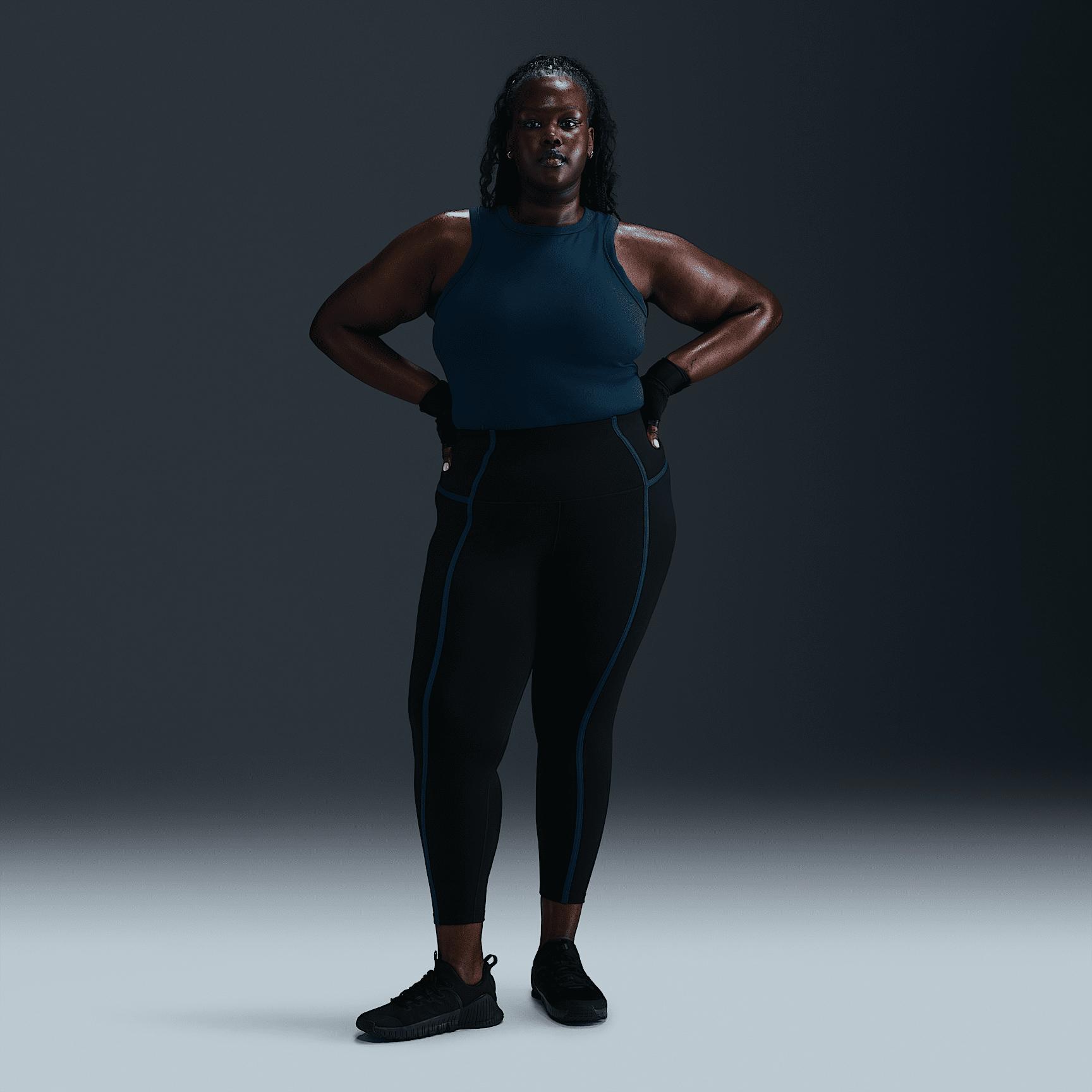 Nike One Women's High-Waisted 7/8 Leggings (Plus Size) Product Image