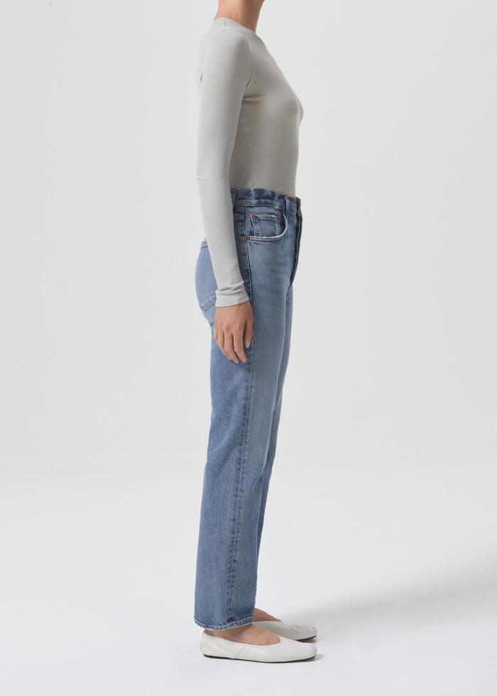 AGOLDE HIGH RISE STOVEPIPE (STRETCH) IN HELM Product Image