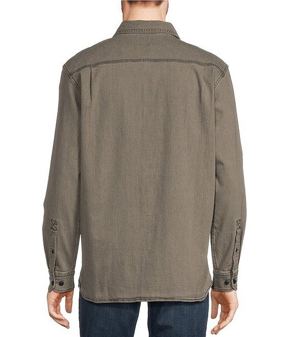 L.L.Bean Beanflex Performance Stretch Denim Long Sleeve Woven Shirt Product Image