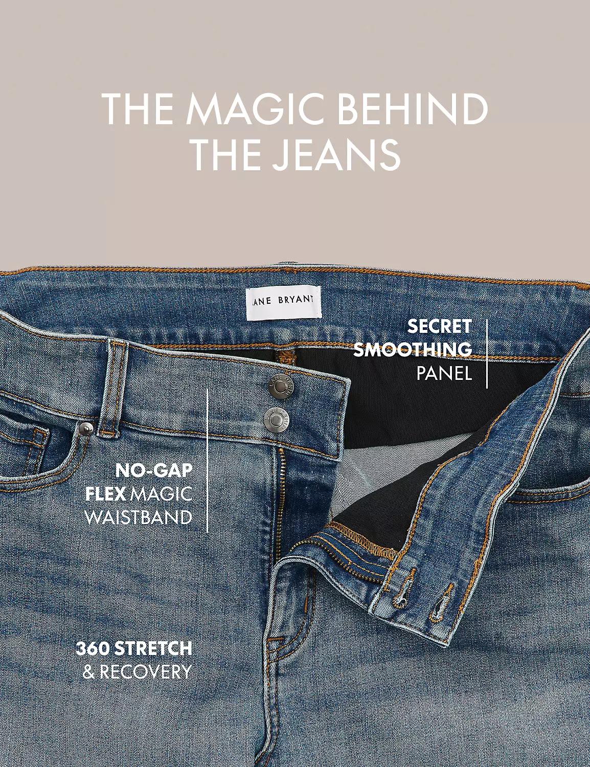 Tighter Tummy Fit High-Rise Straight Jean Product Image