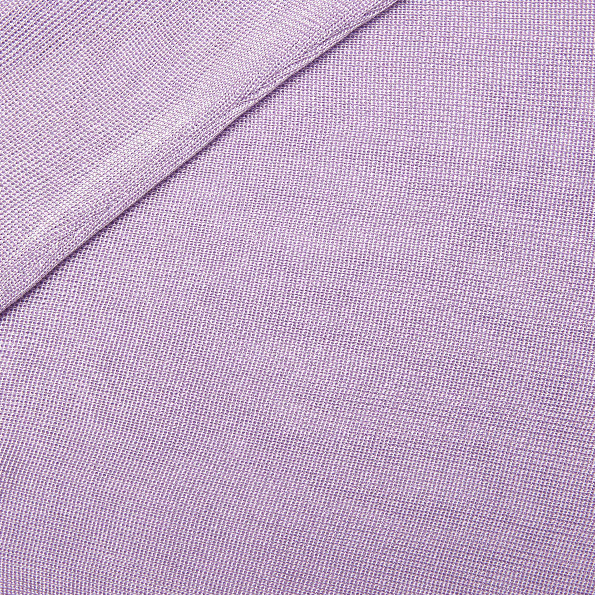 Lilac Viscose Knit Top Product Image