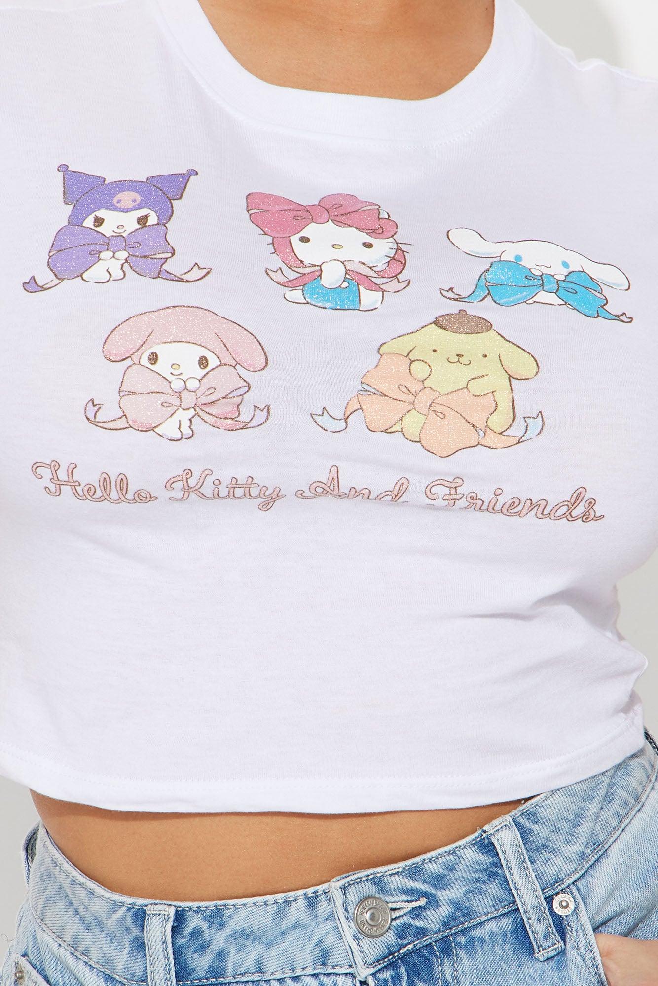 Hello Kitty And Friends Cutesy Tee - White Product Image