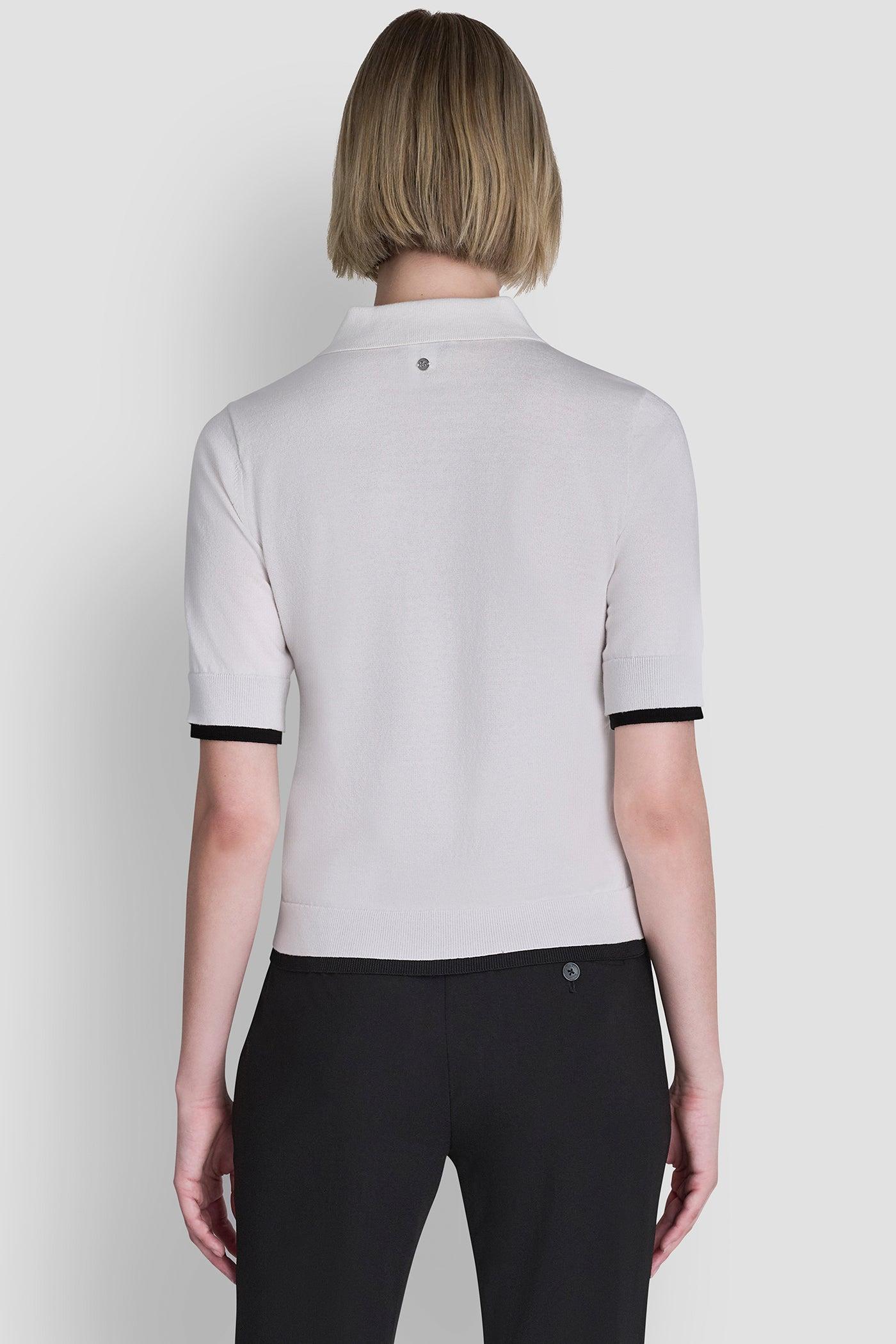 COLOR BLOCK POLO SWEATER Product Image