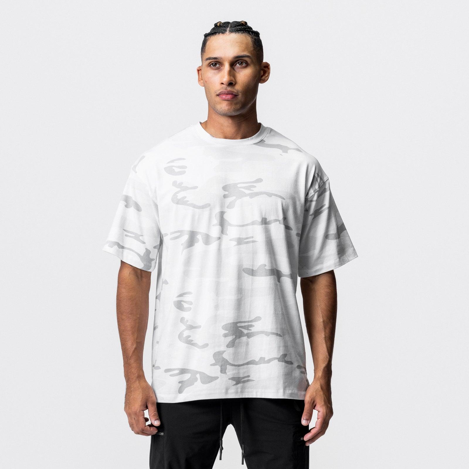 0514. CottonPlus™ Oversized Tee - White Camo Male Product Image