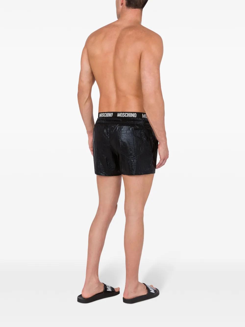 logo-waist swim shorts  Product Image