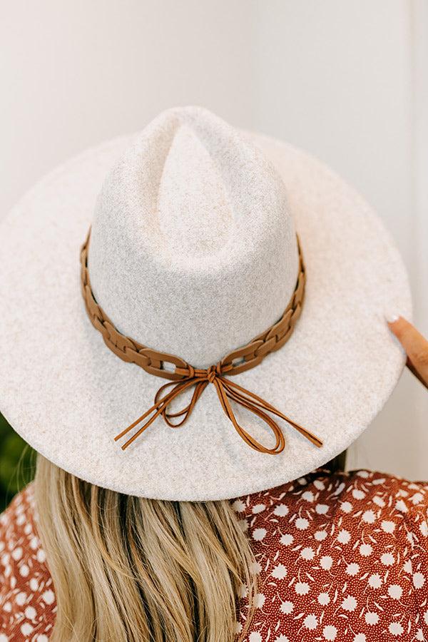 Sweet Charisma Felt Fedora In Birch Product Image
