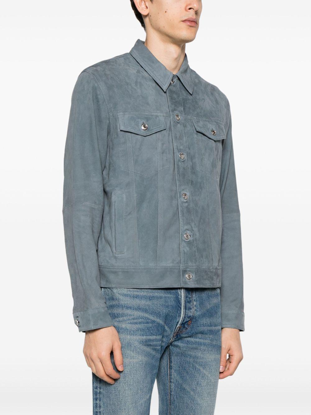 suede shirt jacket Product Image