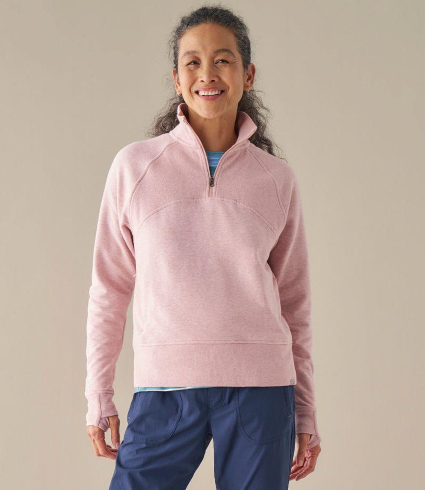 Women's L.L.Bean Cozy Pullover, Quarter-Zip Product Image