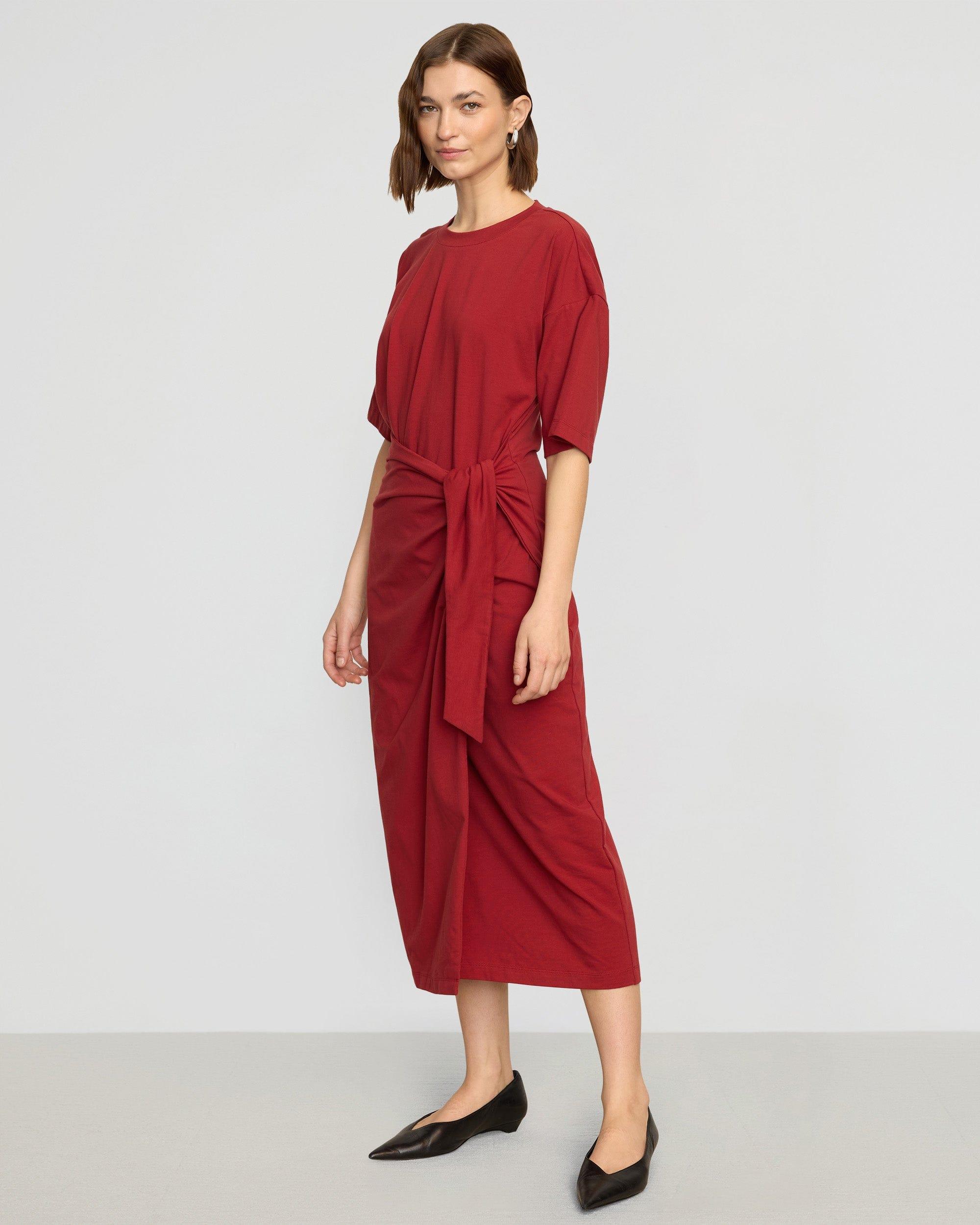 Noa Organic Cotton T-Shirt Wrap Dress Product Image