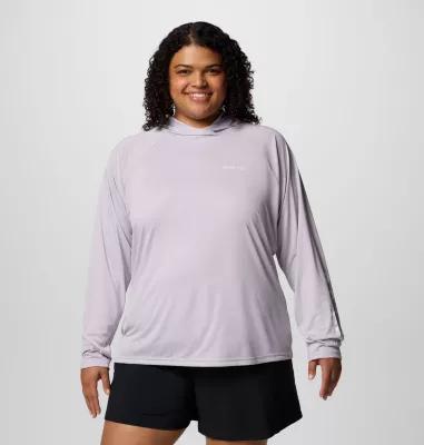 Columbia Womens PFG Tidal Tee II Hoodie - Plus Size- Product Image