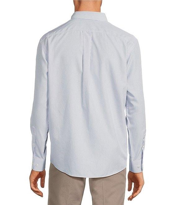 Gold Label Roundtree & Yorke Big & Tall Non-Iron Pinstripe Sport Shirt Product Image