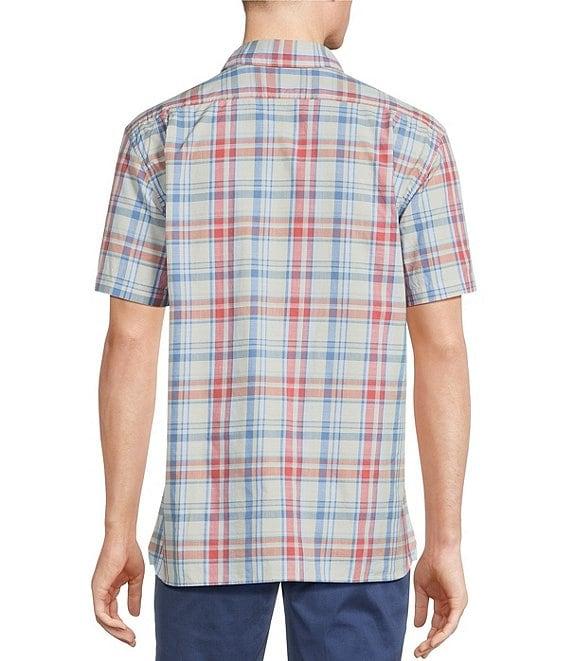 Cremieux Blue Label Plaid Short Sleeve Woven Shirt Product Image