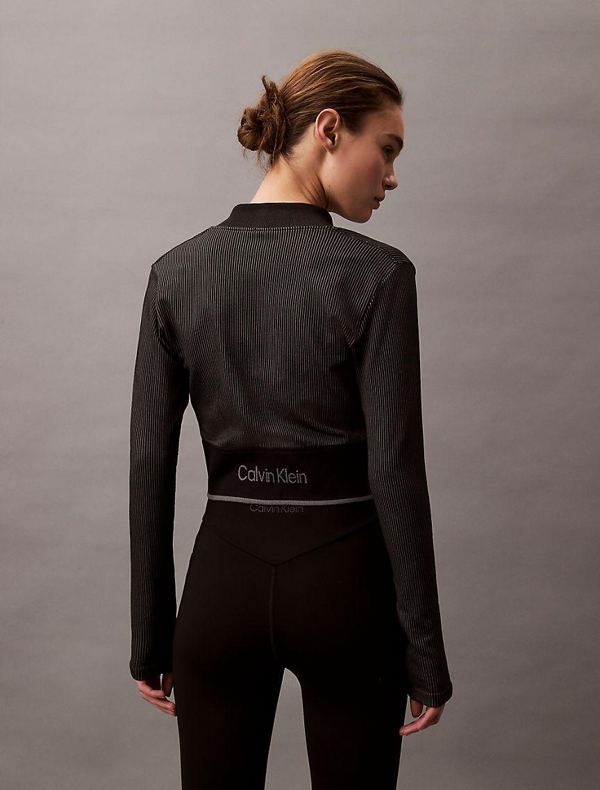 Rib Sport Cropped Jacket Product Image