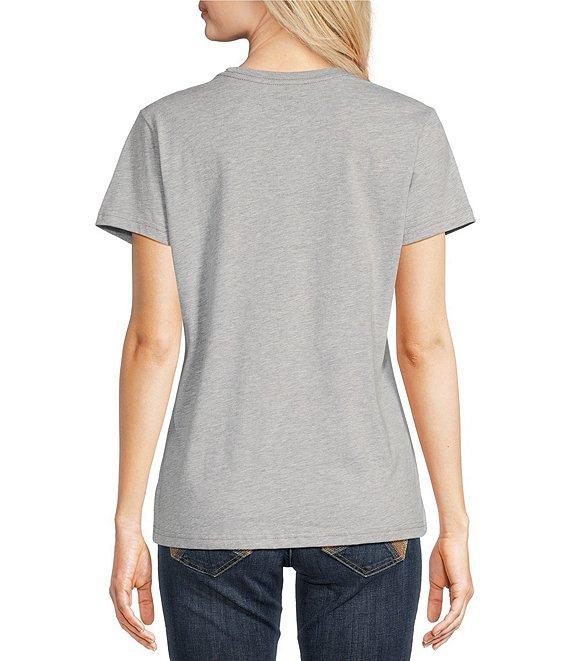 Ariat Old School Script Crew Neck Short Sleeve T-Shirt Product Image