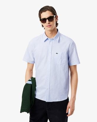 Regular Fit Short Sleeved Oxford Shirt Product Image