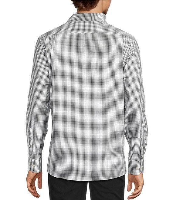 Hart Schaffner Marx Luxury Performance Long Sleeve Small Check Woven Shirt Product Image