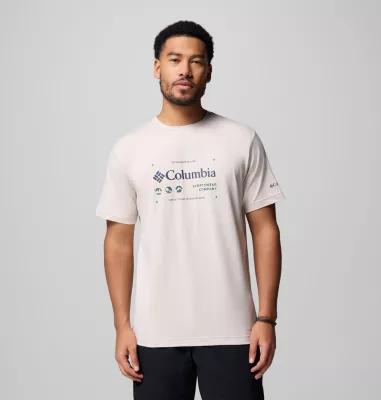 Columbia Mens Kwick Hike Graphic Short Sleeve T-Shirt- Product Image