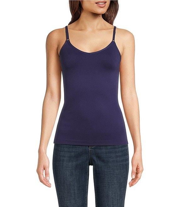 Modern Movement Solid Seamless Scoop Neck Microfiber Camisole Product Image