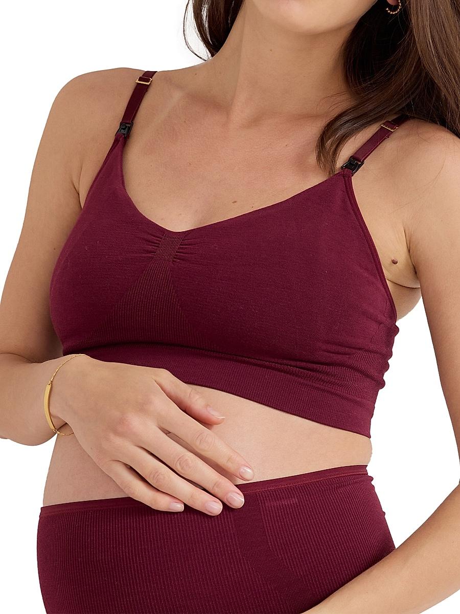 Womens The Essential Maternity Wireless Pumping and Nursing Bra Product Image