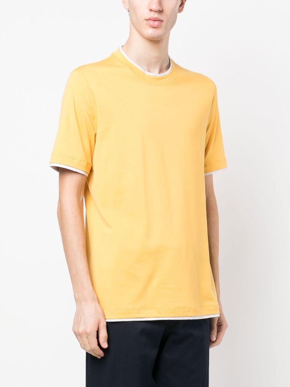 layered short-sleeve T-shirt Product Image