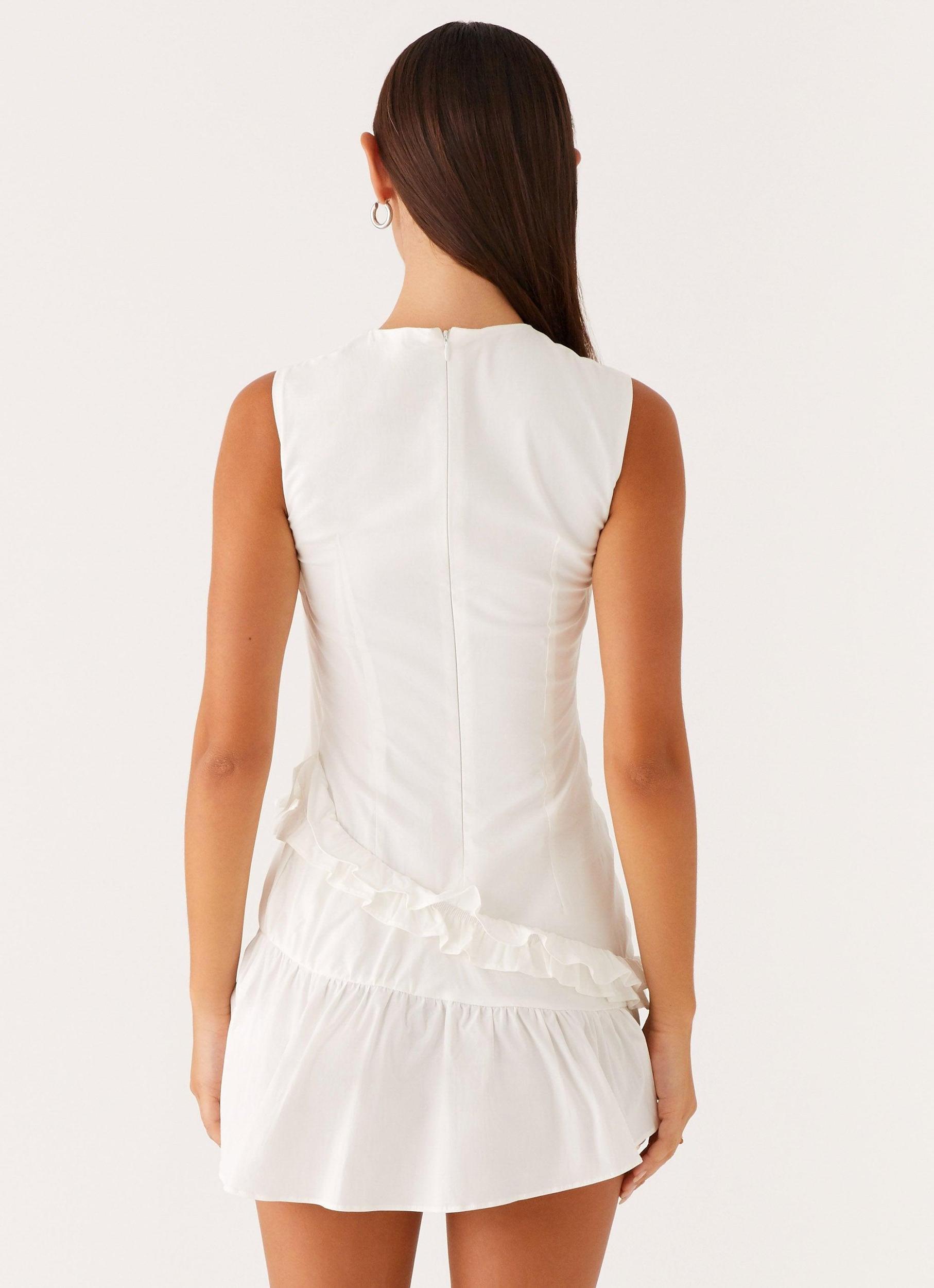 Anders Mini Dress - White Product Image